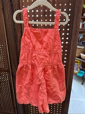 abercrombie kids Coral Sleeveless Romper